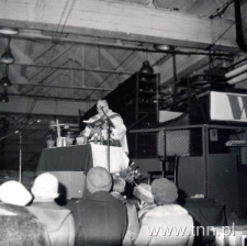 Msza św. odprawiana przez ks. H. Hryniewicza na terenie WSK Świdnik