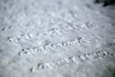 Zdjęcie afisza przygotowanego na okoliczność Seminarium : &ldquo;Local Perspectives on Difficult Histories: An Open Exchange for Best Practices in Memory Work&rdquo;