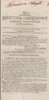 Dziennik Urzędowy Kommissyi Wojewodztwa Lubelskiego. 1817, Nro 42 (29 października)