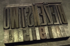 Matryca drukarska do afisza przygotowanego z okazji spotkania z Anetą Prymaka-Oniszk wok&oacute;ł książki "BIEŻEŃSTWO 1915. Zapomniani uchodźcy"