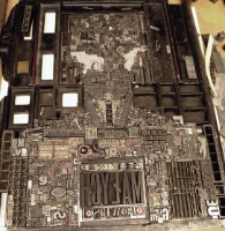 Matryca drukarska do afisza przygotowanego na okoliczność gali Festiwalu Małych Opowieści