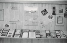 Fragment ekspozycji w Izbie Tradycji Drukarstwa Lubelskiego przy ulicy Żmigród 1 w Lublinie