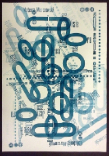 Afisz przygotowany z okazji spotkania autorskiego z Mateuszem Marczewskim wok&oacute;ł książki "Koliste jeziora Białorusi", II wersja