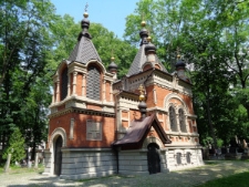 Cerkiew prawosławna na cmentarzu przy ul. Lipowej w Lublinie