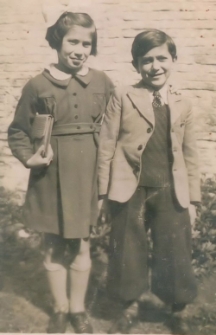Zalcman Josephine i Henry Zalcman; Antwerpia; około 1939