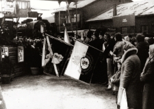 Obchody święta kolejarza w 1981 roku w Lublinie