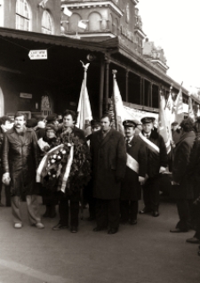 Obchody święta kolejarza w 1981 roku w Lublinie