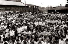 Obchody I rocznicy strajku w lokomotywowni Lublin