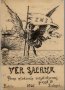 Strona tytułowa "Ver Sacrum", Z. 3, listopad 1905