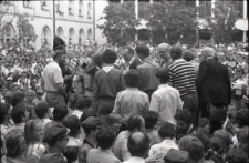 Wizyta Czesława Miłosza i Lecha Wałęsy na Katolickim Uniwersytecie Lubelskim