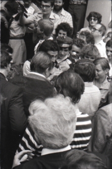 Wizyta Czesława Miłosza i Lecha Wałęsy na Katolickim Uniwersytecie Lubelskim