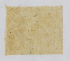 Papier czerpany, technika japońska, włókna z łyka bananowca manilskiego.