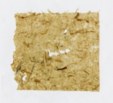 Papier czerpany, technika japońska, włókno trawy