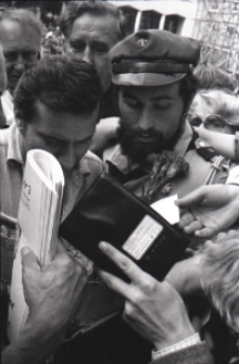 Spotkanie z Lechem Wałęsą i Czesławem Miłoszem na Katolickim Uniwersytecie Lubelskim