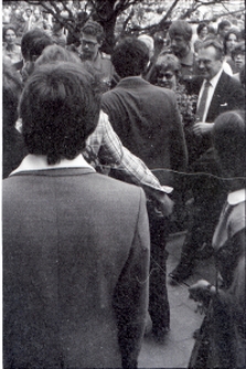 Spotkanie z Lechem Wałęsą i Czesławem Miłoszem na Katolickim Uniwersytecie Lubelskim