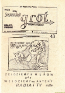 "Grot" &ndash; biuletyn NSZZ "Solidarność" pismo związkowe &bdquo;S&rdquo; WSK PZL Świdnik