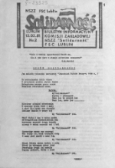Biuletyn Informacyjny Komisji Zakładowej NSZZ "Solidarność" FSC Lublin