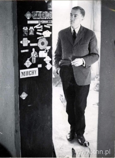 Włodzimierz Borowski w swojej pracowni