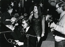 Zespół Bezimienni na balu noworocznym w szkole na ulicy Lipowej w Lublinie