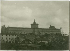Widok na Zamek i dzielnicę żydowską w Lublinie