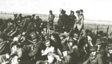 Spotkanie z żołnierzami radzieckimi w Polanówce