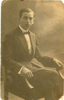 Eugeniusz Szymański w 1928 r.