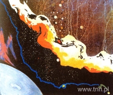 Kompozycja abstrakcyjna - świat zaginiony