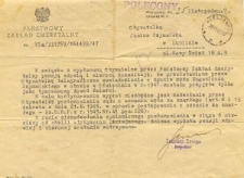 Zawiadomienie z Państwowego Zakładu Emerytalnego