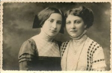 Gitla i Salka Dynerman. Warszawa, około 1915-1917 r.