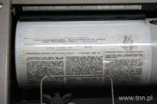 matryca do druków w wypalarce Gestetner 473