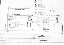 Plan więzienia w Pińsku sporządzony przez Michała Fijałkę