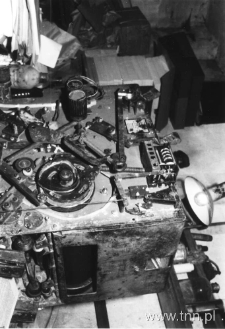 maszyna offsetowa "en trois quatrs"