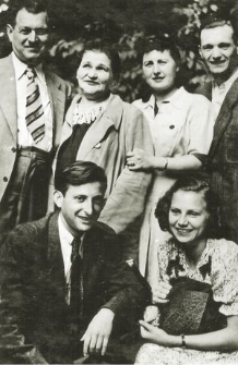 Wspólna fotografia Dynemanów i Piotowskich