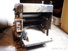 Maszyna offsetowa "en trois quatrs"