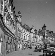 Kamienice przy Placu Zamkowym