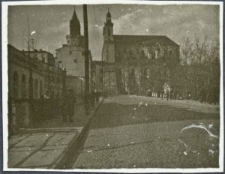 Widok na Katedrę Lubelską i Wieżę Trynitarską