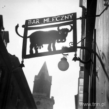 Szyld Baru Mlecznego