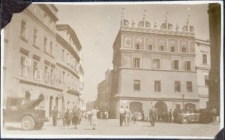 Widok na kamienicę Rynek 6 w Lublinie
