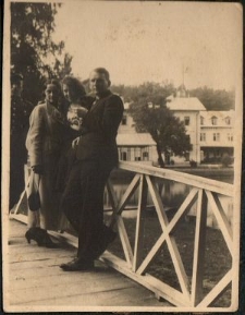 Helena Gierczak z przyjaciółmi