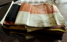 Szarfy pogrzebowe z pogrzebu J&oacute;zefa Piechoty