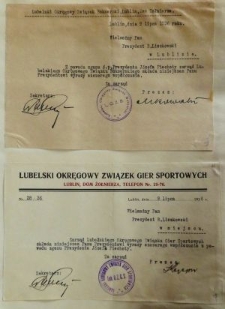 Listy kondolencyjne po śmierci J&oacute;zefa Piechoty