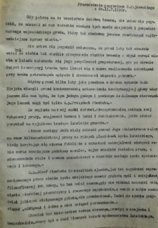 Przem&oacute;wienie pogrzebowe Mikołaja Pajdowskiego