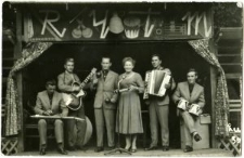 Zesp&oacute;ł "Rytm" podczas występu