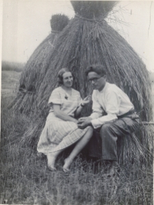Kazimierz Centkiewicz wraz z żoną