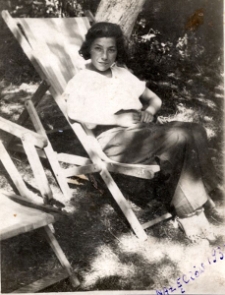 Chaja (Helena) Trachtenberg nee Wajs in Nałęcz&oacute;w; 1937
