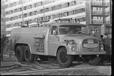 Wóz strażacki marki Tatra
