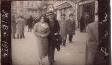 Beniamin Nechemia (Bolesław) i Mila Trachtenberg; 1934
