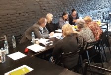 Praca warsztatowa podczas seminarium "Sprawiedliwi wśród Narodów Świata NARRACJE – PERSPEKTYWY – INSPIRACJE"