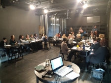 Uczestnicy podczas seminarium "Sprawiedliwi wśród Narodów Świata NARRACJE – PERSPEKTYWY – INSPIRACJE"