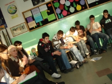 Spotkanie z Marianną Krasnodębską w Gimnazjum nr 9